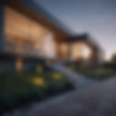 Architectural Elegance in Home Buying A modern house showcasing architectural design
