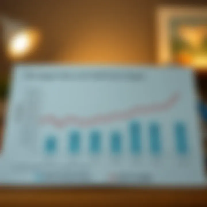 Mortgage Rates and Credit Score Impact Chart illustrating mortgage rates based on credit scores