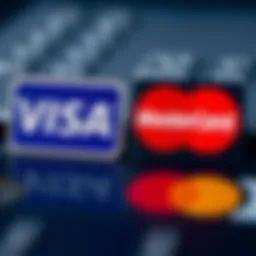 Visa and MasterCard logos comparison