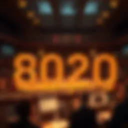 Conceptual illustration of the 8020 rule applied to investments