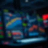 Financial news dashboard showcasing diverse data