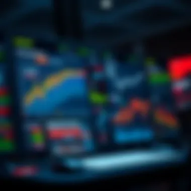 Financial news dashboard showcasing diverse data