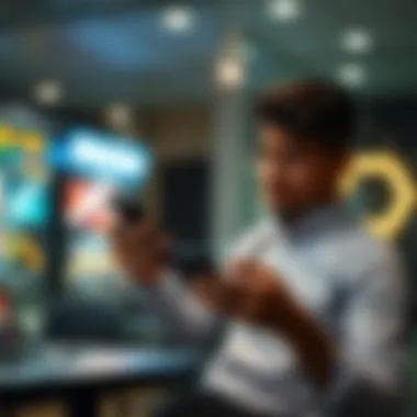 Engaging with Business News Apps User interfacing with a business news app