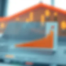 Graph illustrating the structure of capital markets