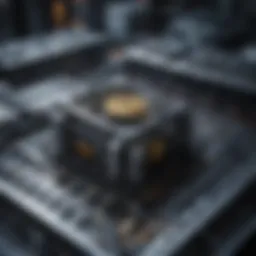 An in-depth visual representation of ASIC mining hardware showcasing its design and components.