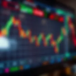Chart depicting currency fluctuations