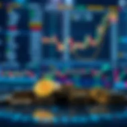Visual representation of crypto trading platforms