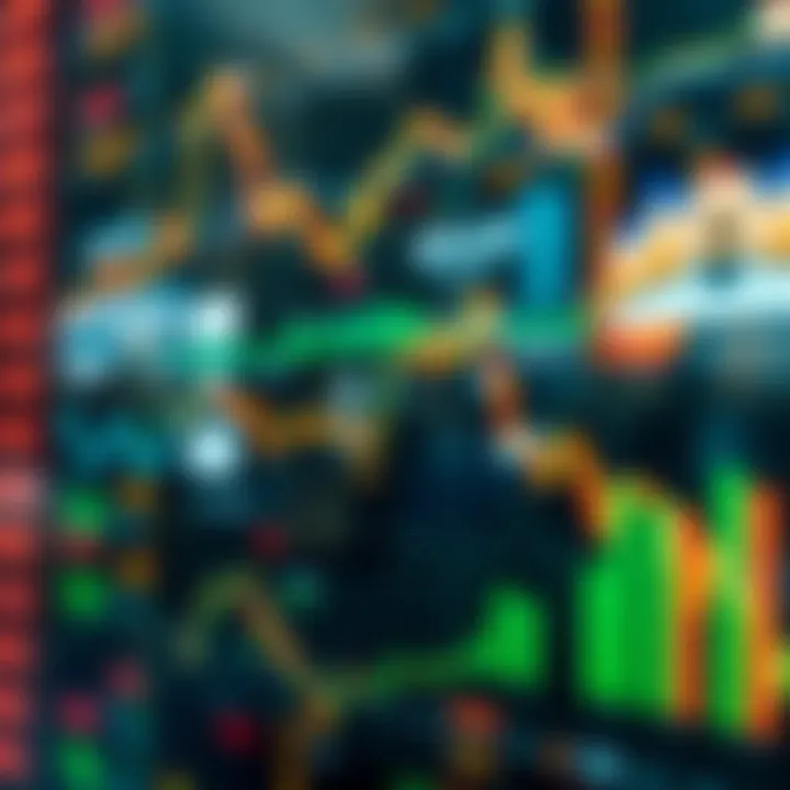 Exploring Various Market Sectors An abstract representation of various market sectors