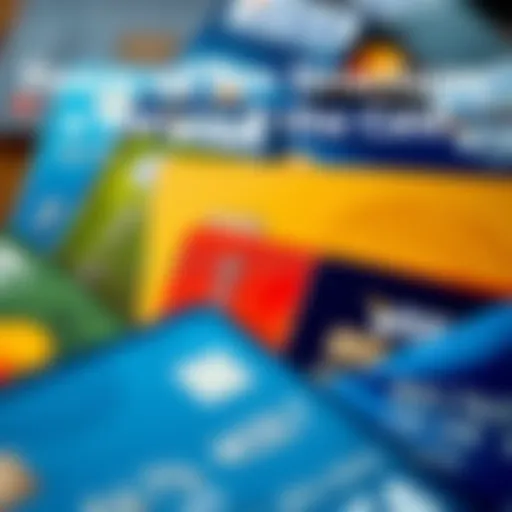 Visual representation of various Visa credit card fee structures