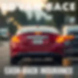 Visual representation of cash back insurance benefits