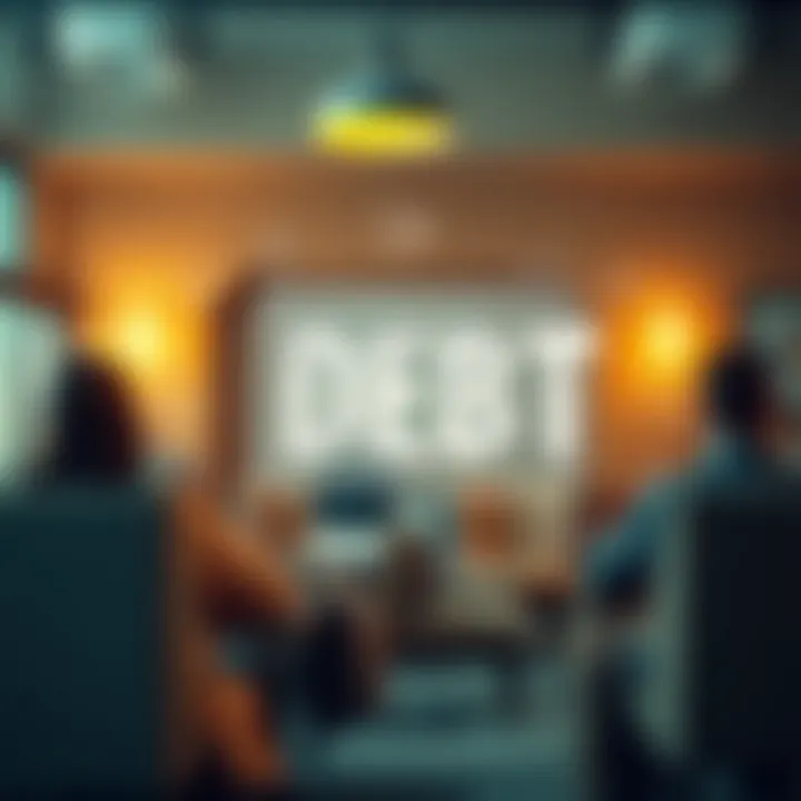 Strategies for Managing Debt Visual representation of debt management strategies