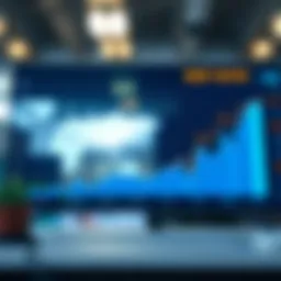 Graph illustrating debt ratio trends in various industries