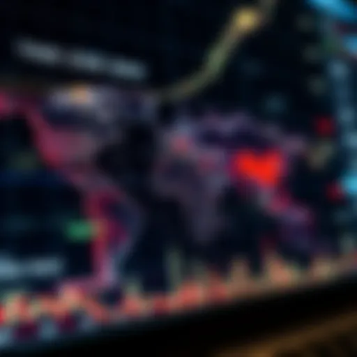 A visual representation of global time zones affecting Forex trading