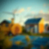 Detailed infographic showing types of solar energy loans