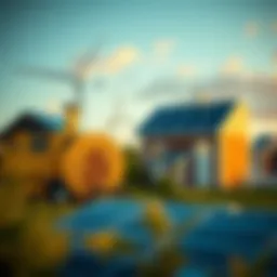 Detailed infographic showing types of solar energy loans