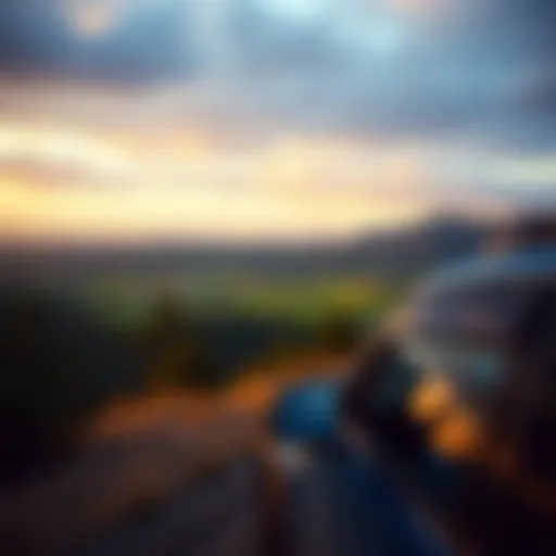 Scenic view of a no income tax state