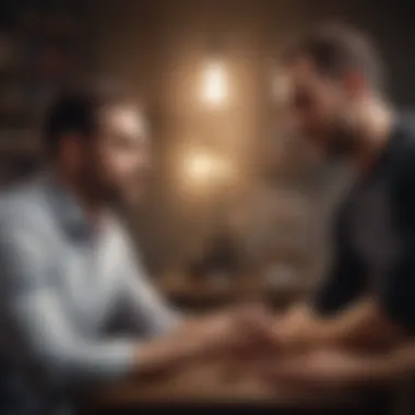 Collaboration Among Entrepreneurs Illustration of entrepreneurs collaborating on a project