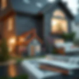 Visual representation of home equity and foreclosure alerts