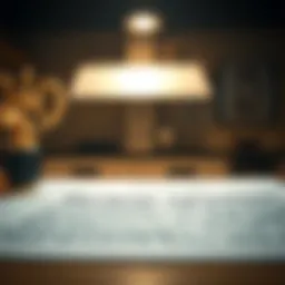 Symbolic representation of a mortgage agreement