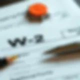 An example of a completed W-2 form